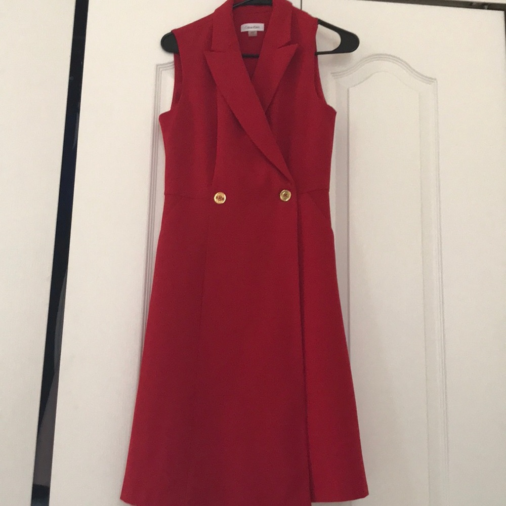 Red dress